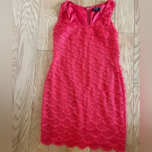 Scallop fringe dress by Guess